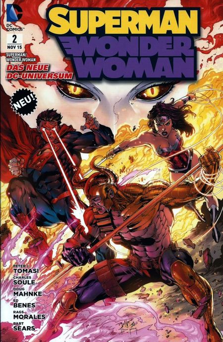 Superman/Wonder Woman 2: Magogs Rache - Das Cover