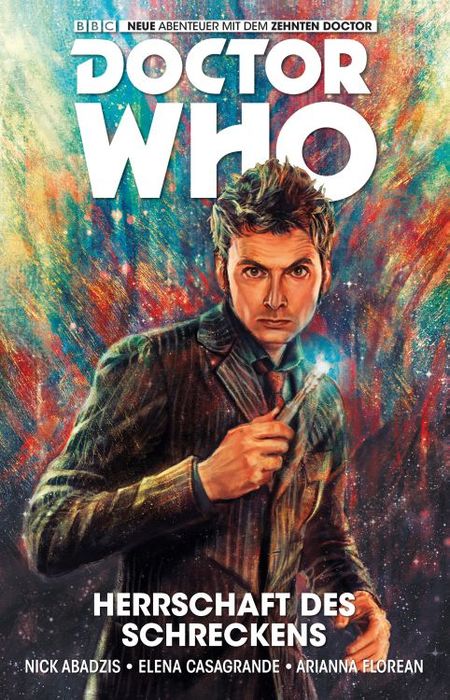 Doctor Who: Der zehnte Doctor 1: Herrschaft des Schreckens - Das Cover