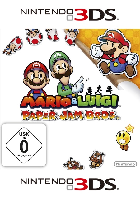 Mario & Luigi: Paper Jam Bros. - Der Packshot