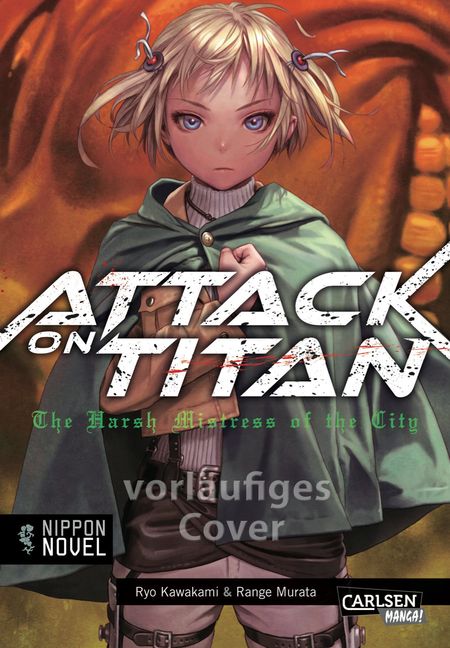 Attack on Titan – The Harsh Mistress of the City 1 - Das Cover