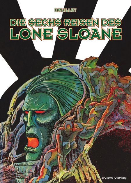 Die sechs Reisen des Lone Sloane - Das Cover