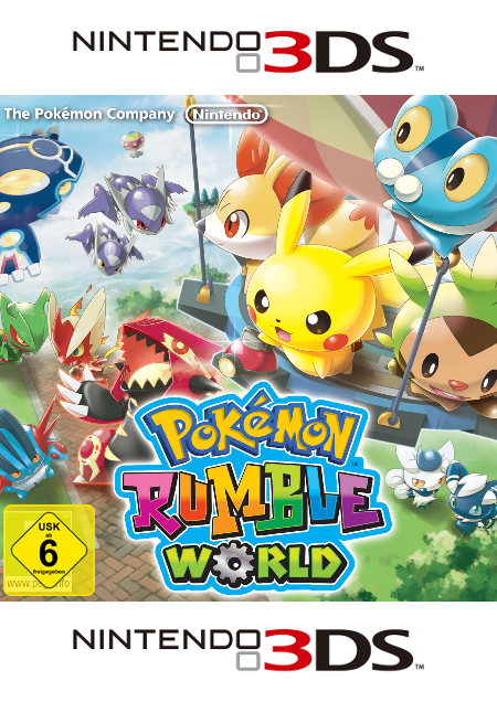 Pokémon Rumble World - Der Packshot