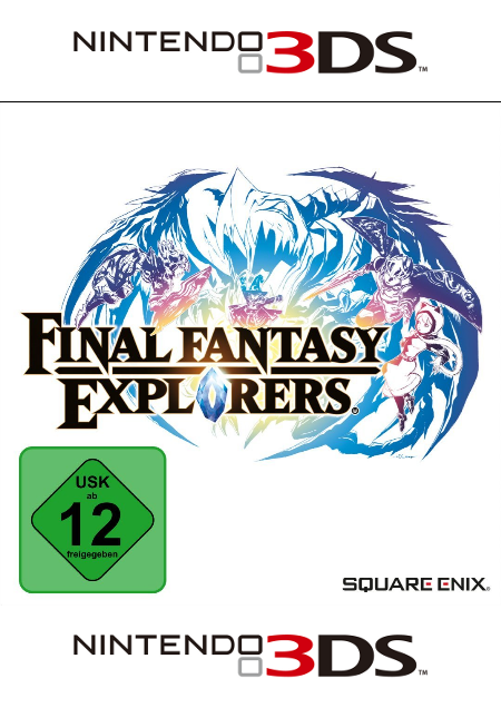 Final Fantasy Explorers - Der Packshot