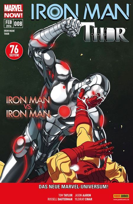 Iron Man/Thor 08 - Das Cover