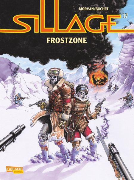 Sillage 17: Frostzone - Das Cover