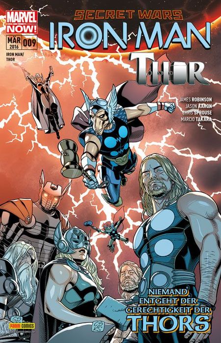 Iron Man/Thor 09 - Das Cover