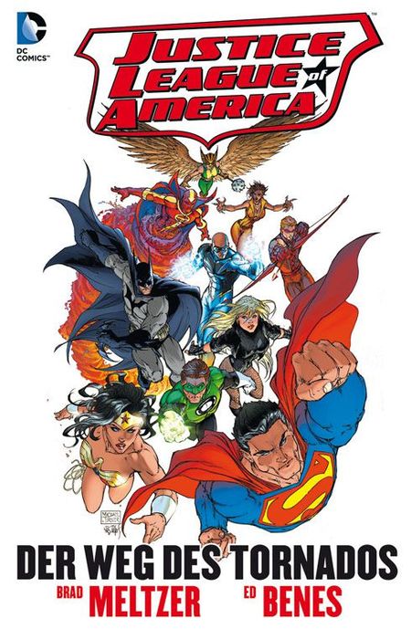 Justice League of America: Der Weg des Tornados - Das Cover