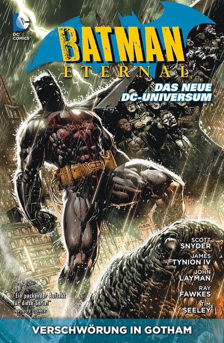 Batman Eternal 1: Verschwörung in Gotham - Das Cover