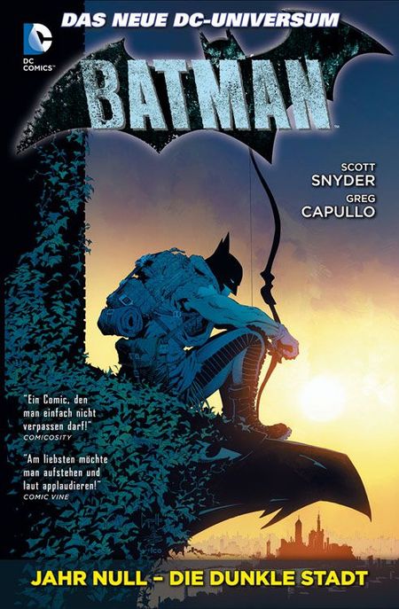 Batman Paperback 5: Jahr Null - Die dunkle Stadt - Das Cover