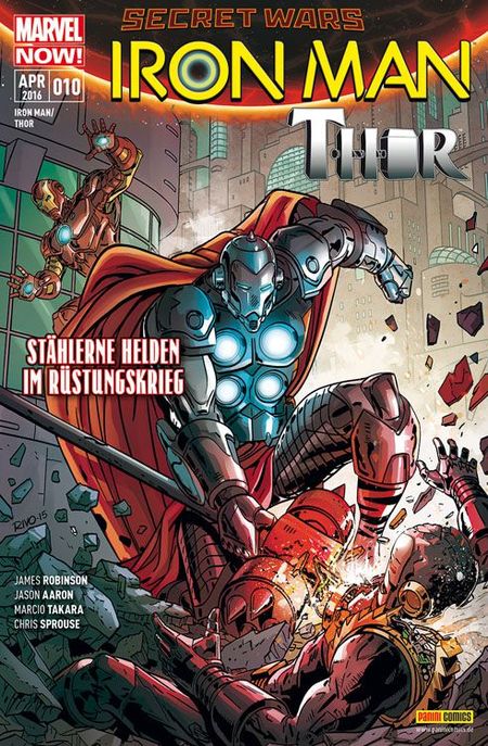 Iron Man/Thor 10 - Das Cover
