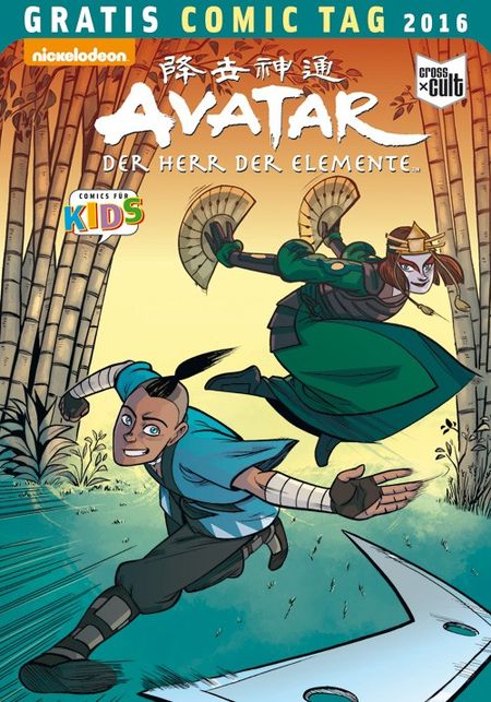 Avatar-Der Herr der Elemente – Gratis Comic Tag 2016 - Das Cover