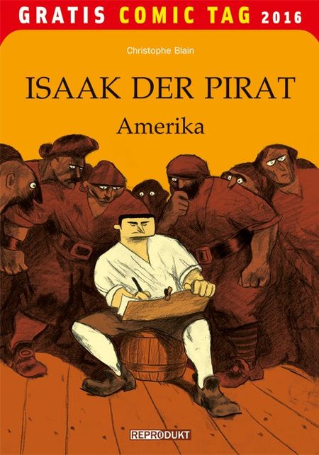 Isaak der Pirat – Gratis Comic Tag 2016 - Das Cover
