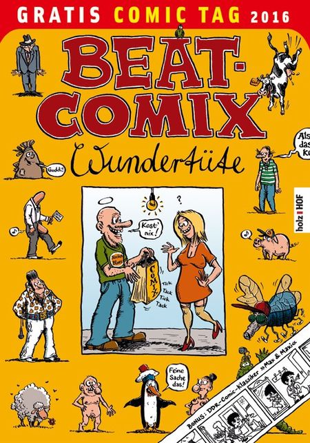 Beatcomix-Wundertüte – Gratis Comic Tag 2016 - Das Cover