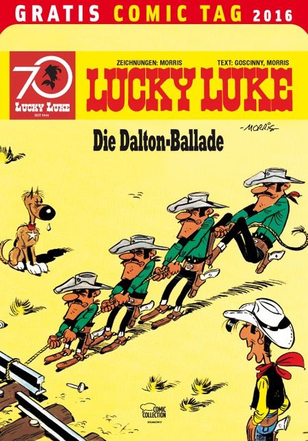 Lucky Luke – Gratis Comic Tag 2016 - Das Cover