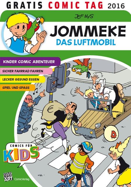Jommeke – Gratis Comic Tag 2016 - Das Cover