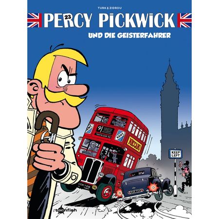 Percy Pickwick 23: Percy Pickwick und die Geisterfahrer - Das Cover