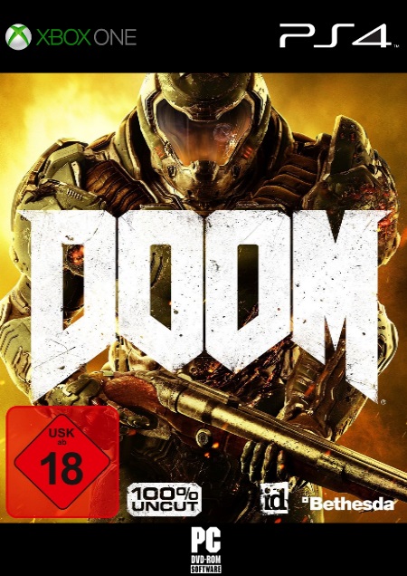 Doom (PS4) - Der Packshot