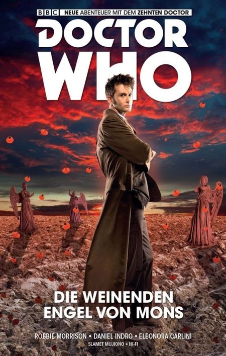Doctor Who: Der zehnte Doctor 2: Die weinenden Engel von Mons - Das Cover