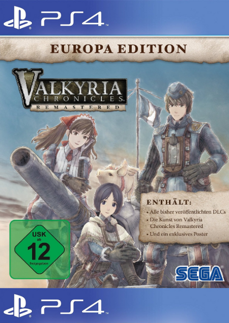 Valyria Chronicles - Remastered Europa Edition - Der Packshot