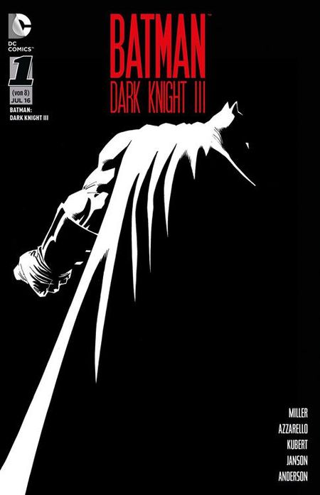 Batman Dark Knight III 1 - Das Cover