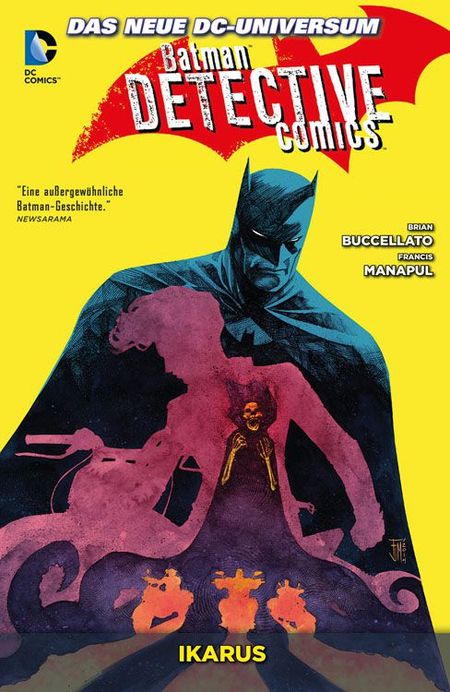 Batman Detective Comics Paperback 6: Ikarus - Das Cover