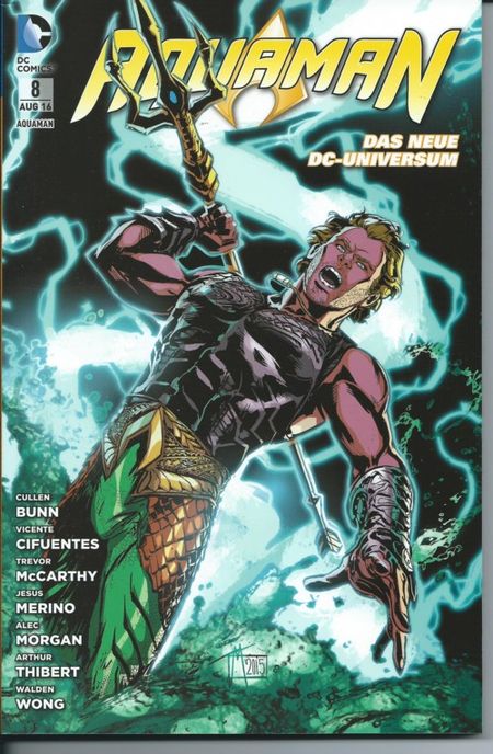 Aquaman 8: Verbannt aus Atlantis - Das Cover