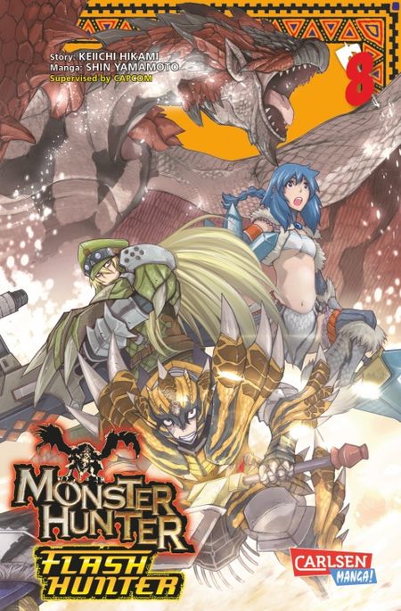 Monster Hunter Flash Hunter 8 - Das Cover