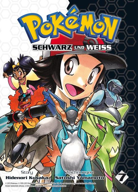 Pokémon SCHWARZ und WEISS 7 - Das Cover