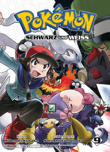 Pokémon SCHWARZ und WEISS 9 - Das Cover