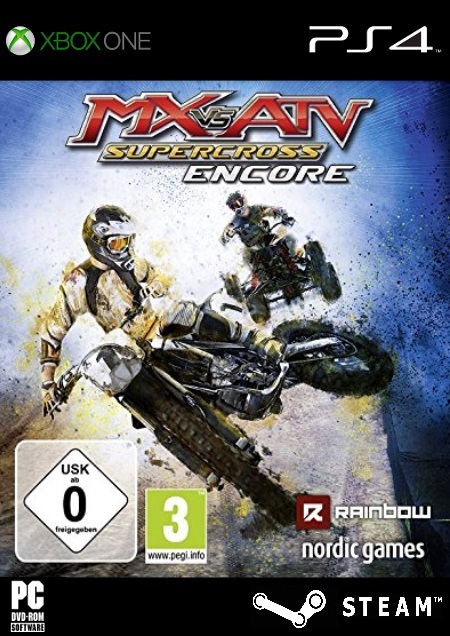 MX vs. ATV Supercross Encore - Der Packshot