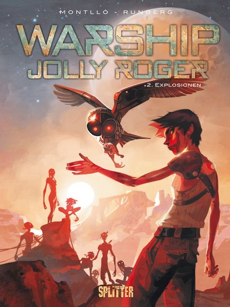 Warship Jolly Roger: Band 2. Explosionen - Das Cover