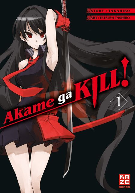 Akame ga KILL! 01 - Das Cover