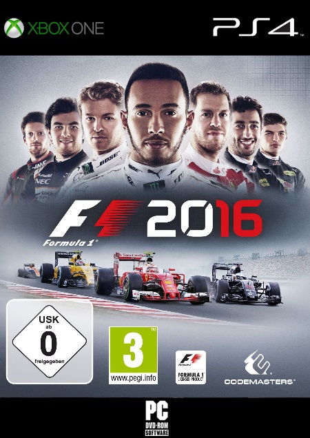 F1 2016 - Der Packshot