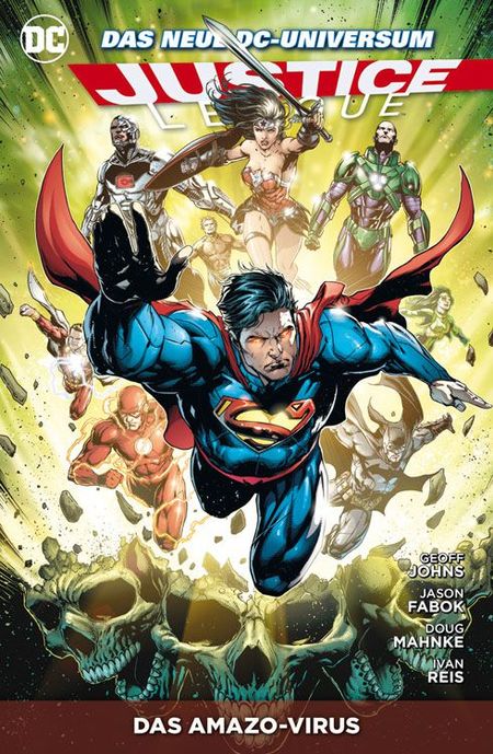 Justice League Paperback 9: Das Amazo-Virus - Das Cover