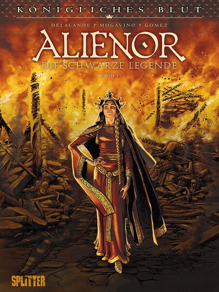 Königliches Blut – Alienor Band 1 - Das Cover