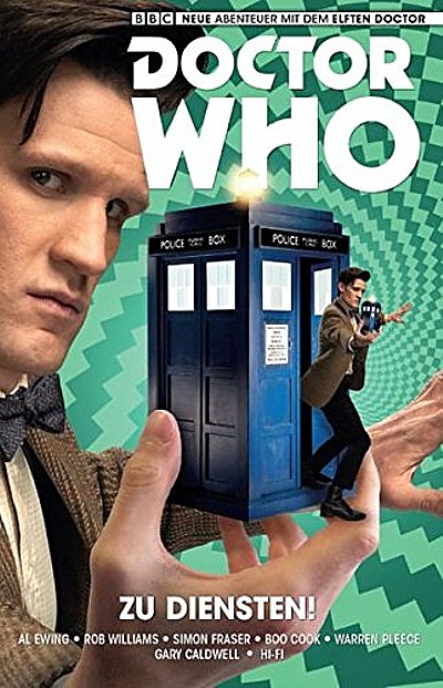 Doctor Who: Der elfte Doctor 2: Zu Diensten! - Das Cover