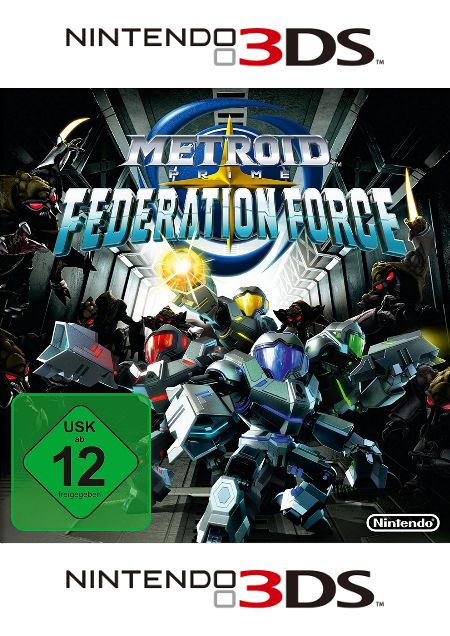 Metroid Prime: Federation Force - Der Packshot
