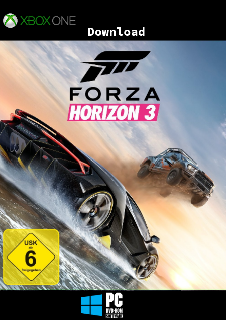 Forza Horizon 3 - Der Packshot