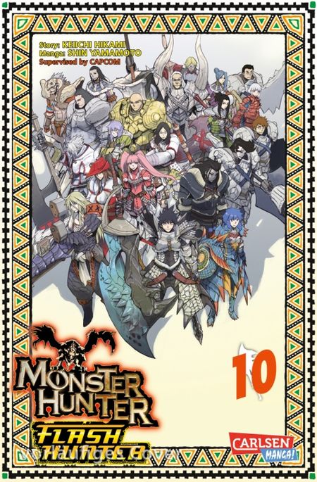 Monster Hunter Flash Hunter 10 - Das Cover