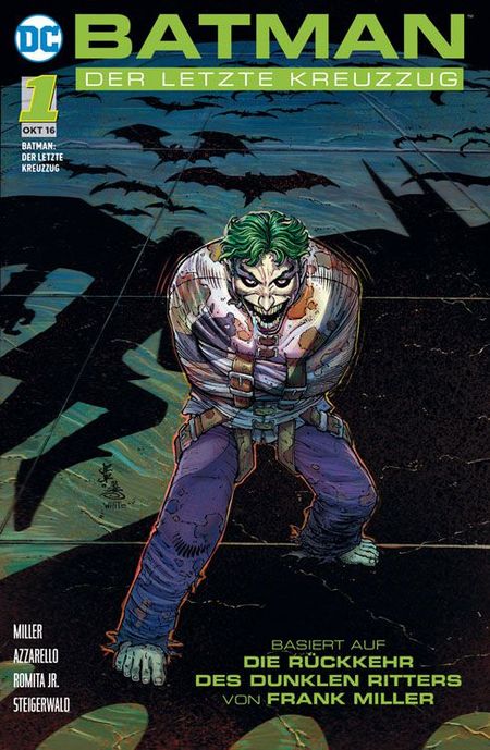 Batman: Der letzte Kreuzzug 1 - Das Cover
