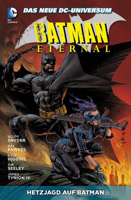 Batman Eternal 4: Hetzjagd auf Batman - Das Cover