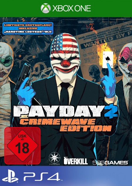 Payday 2 - Crimewave Edition - Der Packshot