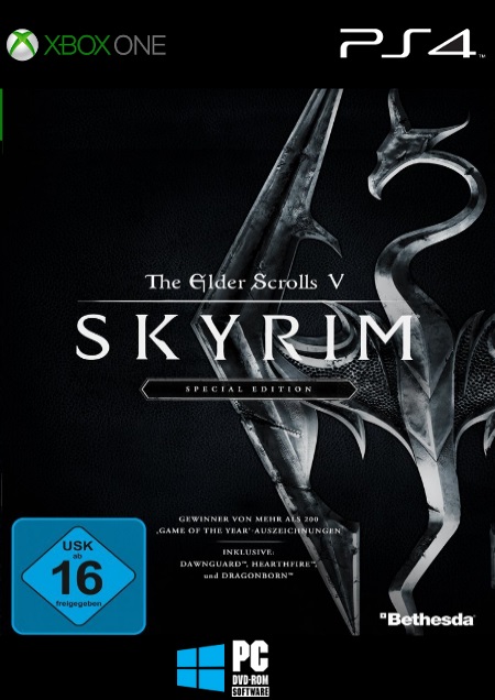 The Elder Scrolls V: Skyrim Special Edition - Der Packshot