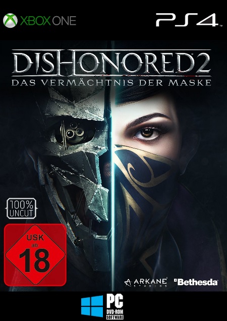 Dishonored 2: Das Vermächtnis der Maske - Der Packshot