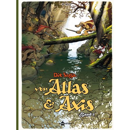 Die Saga von Atlas und Axis Buch 1 - Das Cover