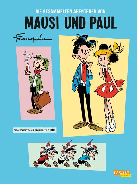 Die gesammelten Abenteuer von Mausi und Paul - Das Cover