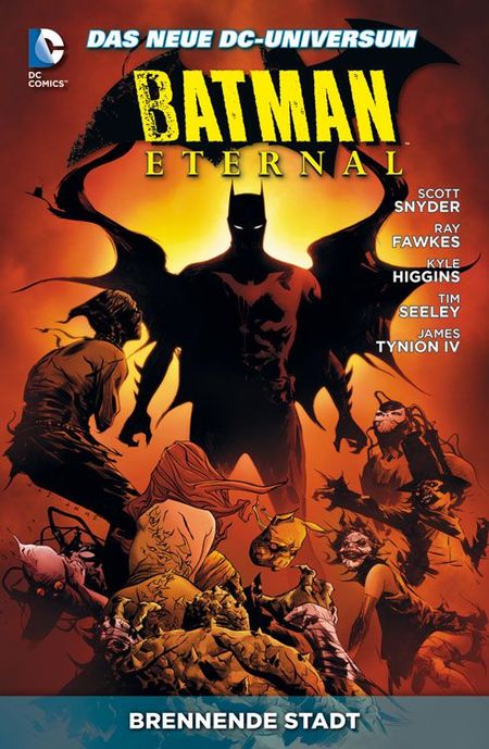 Batman Eternal 5: Brennende Stadt - Das Cover