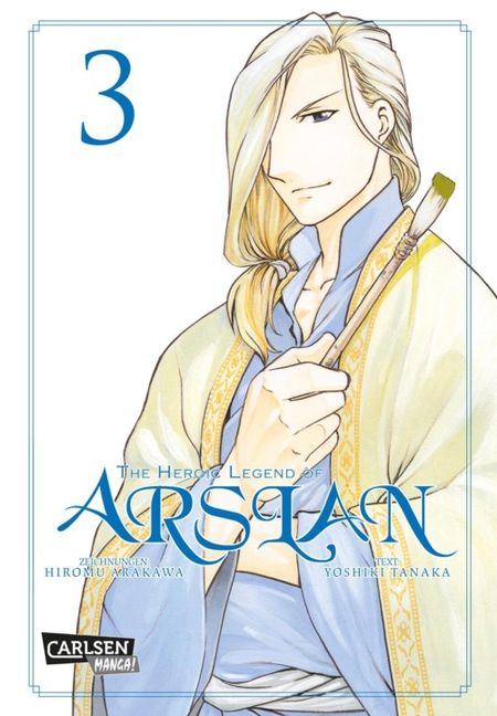 The heroic Legend of Arslan 3 - Das Cover