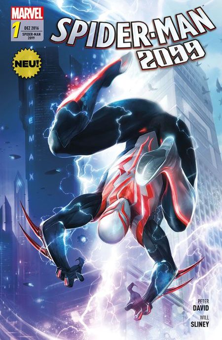 Spider-Man 2099 1: Anschlag aus der Zukunft - Das Cover