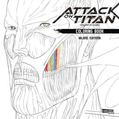 Attack on Titan Coloring Book - Das Cover